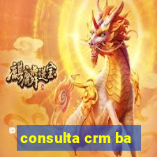 consulta crm ba